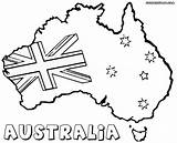 Australian Drawing Flags Coloring Pages Getdrawings Flag sketch template