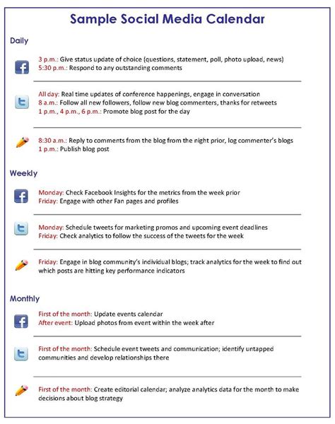 social media proposal template