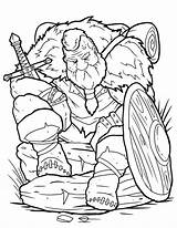 Sword Coloringonly Vikings sketch template