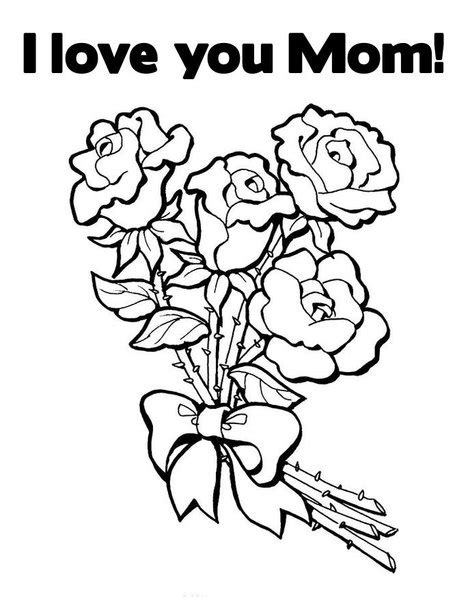 love  mom coloring pages  coloring pages