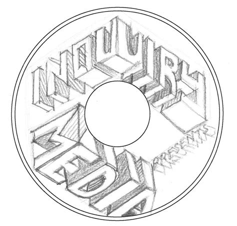 disc label design option   eaglewray  deviantart