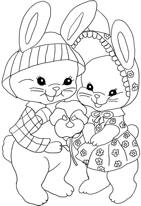sunny bunnies coloring pages learny kids