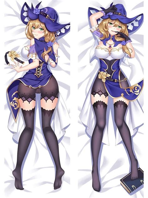 Genshin Impact Female Character Anime Hugging Body Pillow Etsy