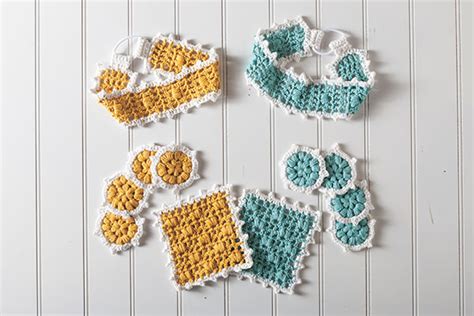 kawaii spring spa set knitting patterns  crochet patterns