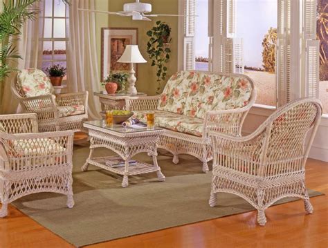 arlington indoor wicker furniture sets  colors   smaller