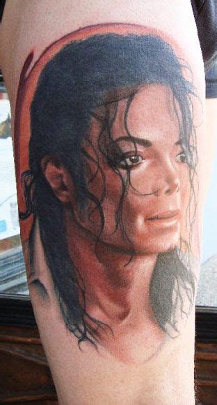 Celebrity Tattoo Of Michael Jackson Tattoo Design By