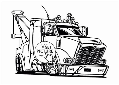 fire trucks coloring pictures lovely semi truck coloring pages album