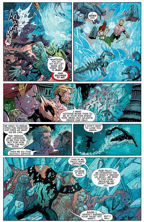 Aquaman Leads The Trench Against The Dead King Comicnewbies