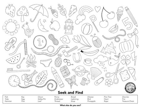 seek  find activity page coloring pages  coloring coloring books