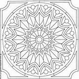 Colorear Islamische Geo2 Basteln 1068 sketch template