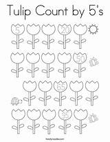 Count Coloring Tulip 5s Favorites Login Add sketch template