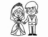 Sposo Sposa Colorear Novio Noiva Noivo Vivan Novios Disegno Eo Desenho Stampare sketch template
