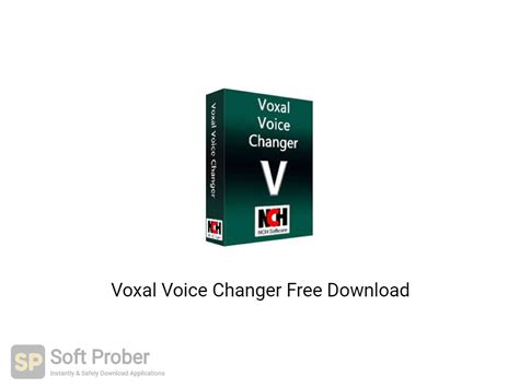voxal voice changer    softprober