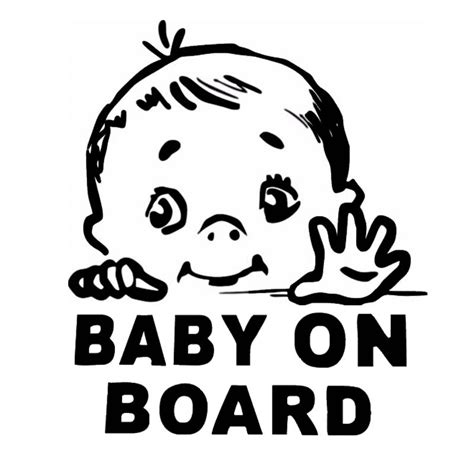 cm mooie kind baby aan boord veiligheid teken auto stickers en sticker vinyl auto