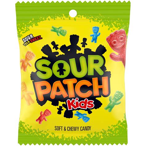 sour patch kids soft chewy holiday candy  oz peg bag walmartcom
