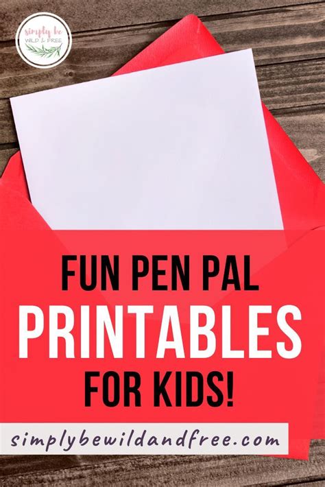 kindergarten  pal pack  printable resource kindergarten