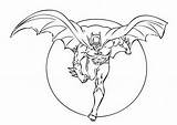 Coloring Batman Pages Knight Dark Printable Comments sketch template