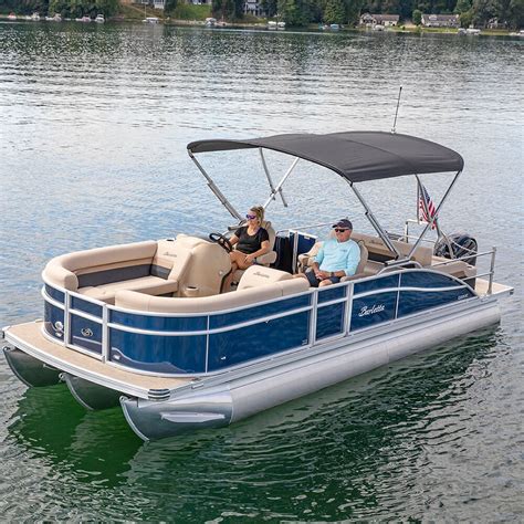 sureshade power automatic bimini top  pontoon  deck boats wanodized aluminum frame