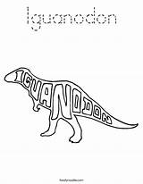 Iguanodon Noodle Twistynoodle sketch template