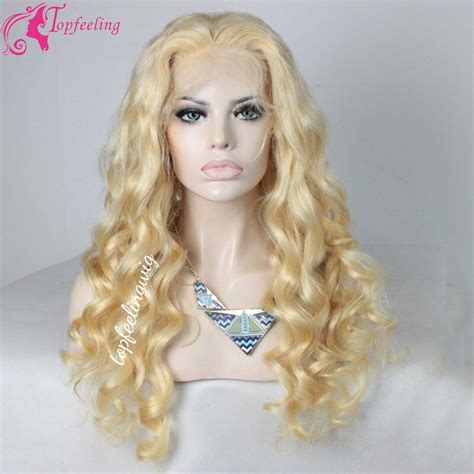 7a new hot 613 lace wigs blonde body wave glueless lace front wig