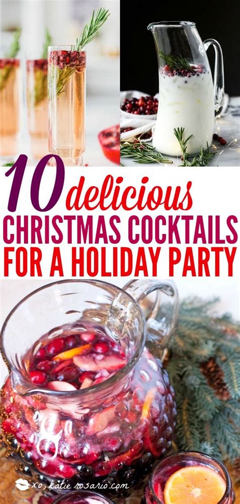 10 christmas cocktails ready for a crowd xo katie