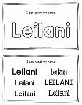 Leilani Leland Handwriting sketch template
