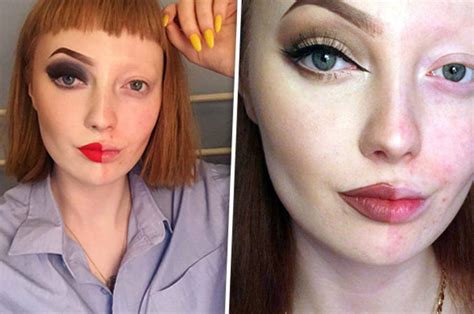 trolls mock girl who posted half make up selfie by saying