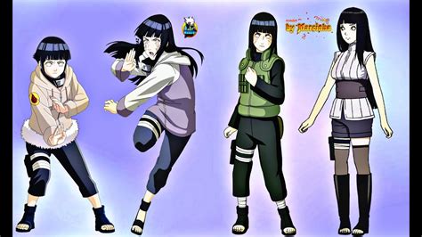 Naruto Hyuga Hinata S Character Evolution Youtube