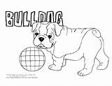 Coloring Bulldog Pages Dog Cute Boxer Drawing Puppy French Bulldogs American Color Dogs Breed Colouring Printable Puppies English Sheets Hard sketch template