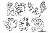 Coloring Pages Chip Dale Disney Cartoons Rangers Rescue Print Gadget Gif Jack Fat Printable Popular Cartoon Coloringhome Hackwrench Monterey sketch template