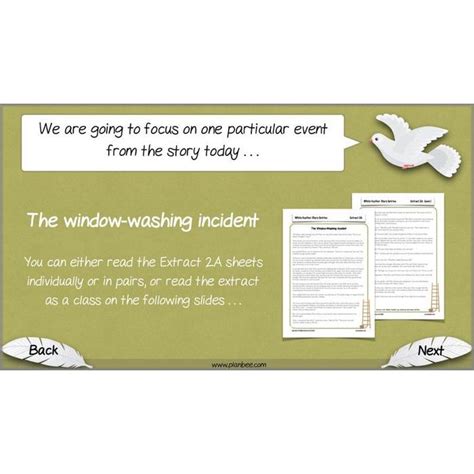 white feather diary entries ks2 english planning pack — planbee
