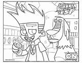 Johnny Test Coloring Pages Coloriage Dessin Printable Getdrawings Imprimer Drawing Getcolorings Color Colorier Gratuit Popular Print sketch template
