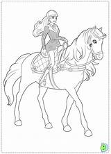 Barbie Coloring Pony Tale Pages Sisters Coloriage Her Cheval Horse Colouring Dessin Majesty Colorier Color Dinokids Kids Coloriages Mermaid Un sketch template