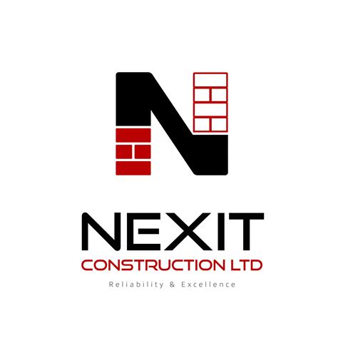 nexit construction  logo template masterbundles