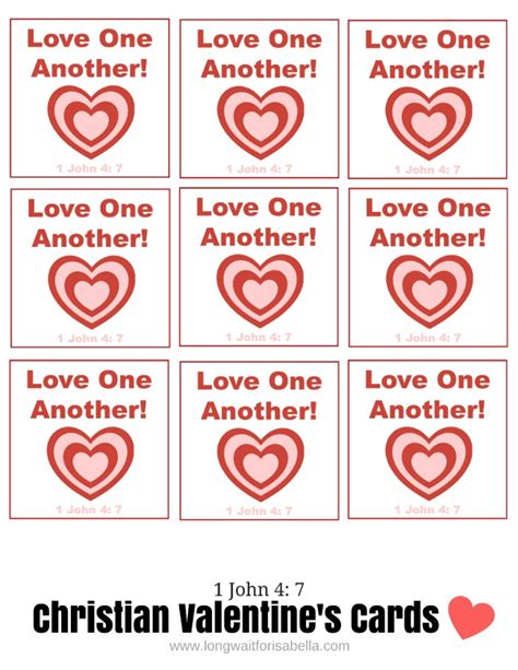 printable christian valentines day cards