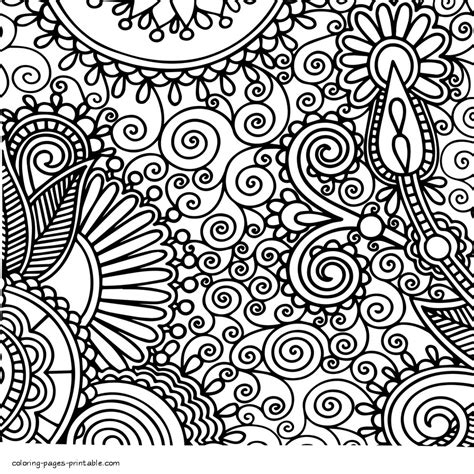 flower coloring sheets  adults coloring pages printablecom