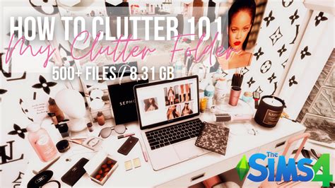 sierra  simmers cc finds   clutter   clutter cc folder