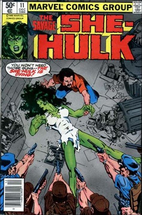 Savage She Hulk 11 A Dec 1980 Comic Book By Marvel