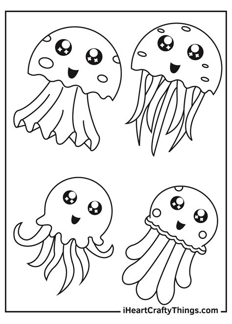 jellyfish template printable printable world holiday