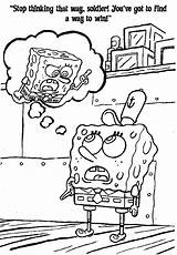 Spongebob Schwammkopf Ausmalbilder sketch template