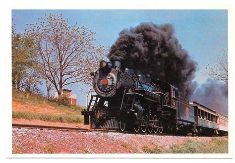 Strasburg Railroad Route 741 Pa Steam Locomotive No 90 Train Rr 4x6