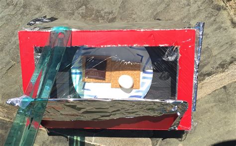 making  solar oven science  home  kids