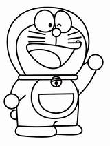 Waving Doraemon Archziner Markers Crayons Pencils sketch template