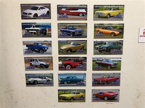 thought id share  growing collection  rockauto magnets rrockauto