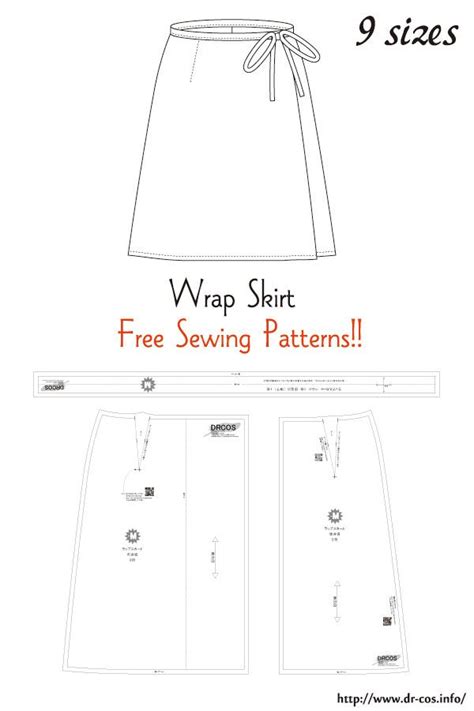 wrap skirt free sewing patterns artofit