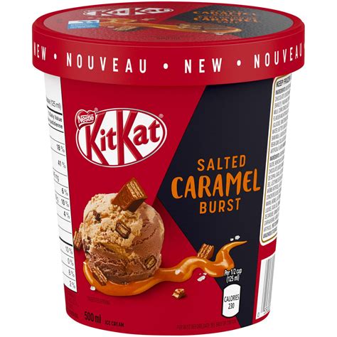 kitkat salted caramel burst ice cream walmart canada