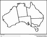 Coloring Australia Map Pages Colouring Australian Printable Cartoon Clip Animals Info Popular Bus Library Ginormasource Choose Board sketch template