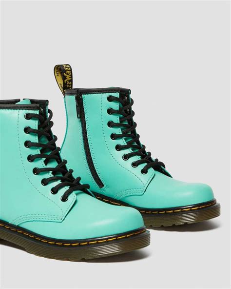 junior  leather ankle boots dr martens
