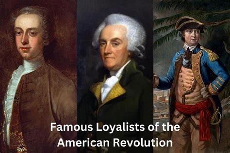famous loyalists   american revolution  fun  history