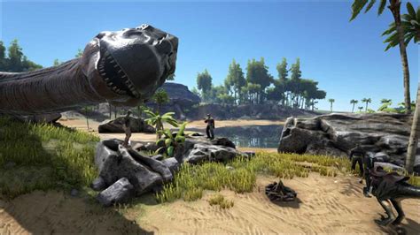 ark survival evolved welcomes  deadly creatures  direbears